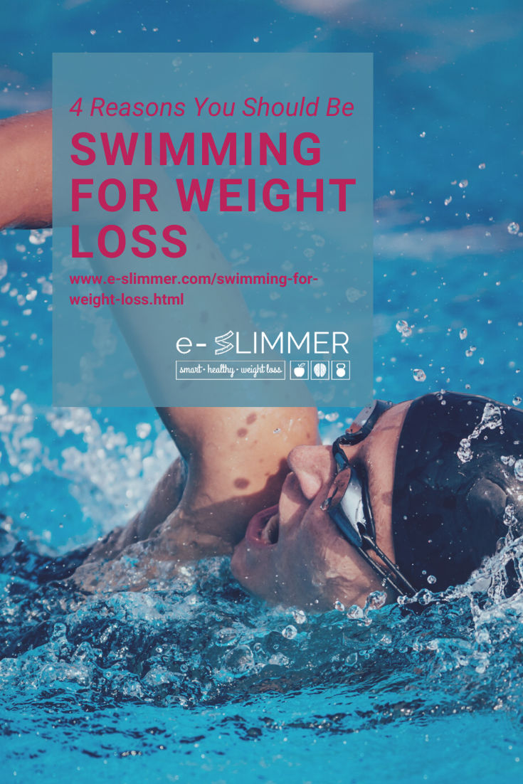 Swimming is great for weight loss. Here are 4 reasons you should try it...
