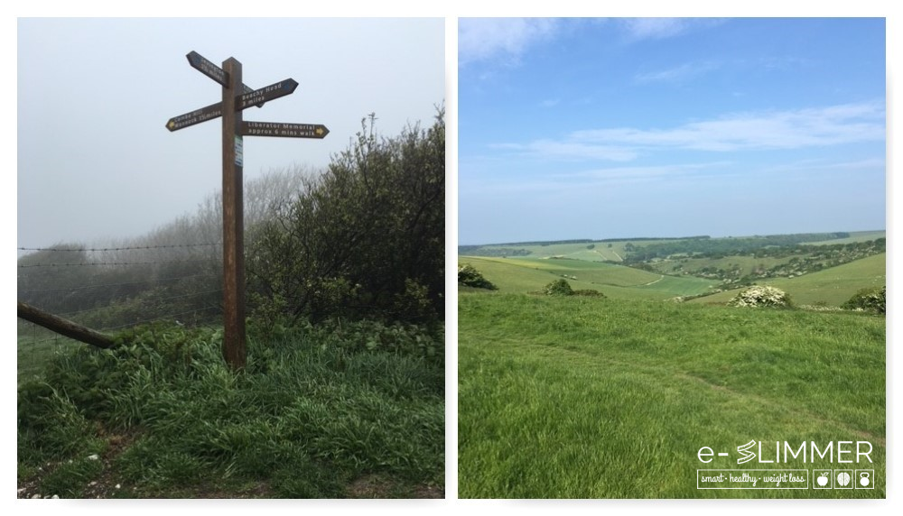 Setting yourself a daily step or distance target will help keep you motivated. And you'll see some awesome countryside