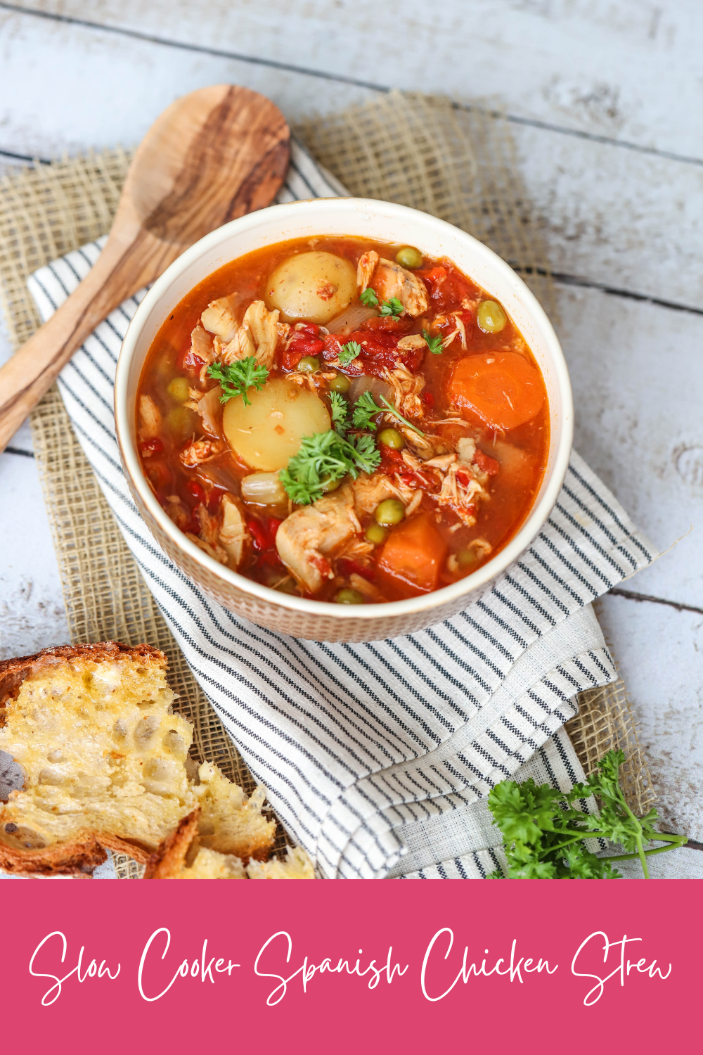 As the weather turns colder try this Spanish Chicken Stew. It will have you feeling warm and cosy in no time.